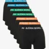 Bjorn Borg Logo-waistband Pack Of Seven Stretch-cotton Boxers -Gentlemen Style Shop R04148072 BLACK M
