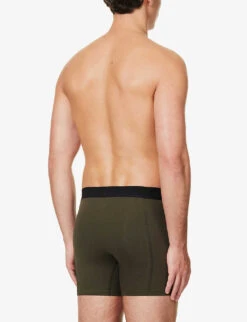 Bjorn Borg Pack Of Three Logo-print Organic Stretch-cotton Boxers -Gentlemen Style Shop R04148077 MIX ALT03