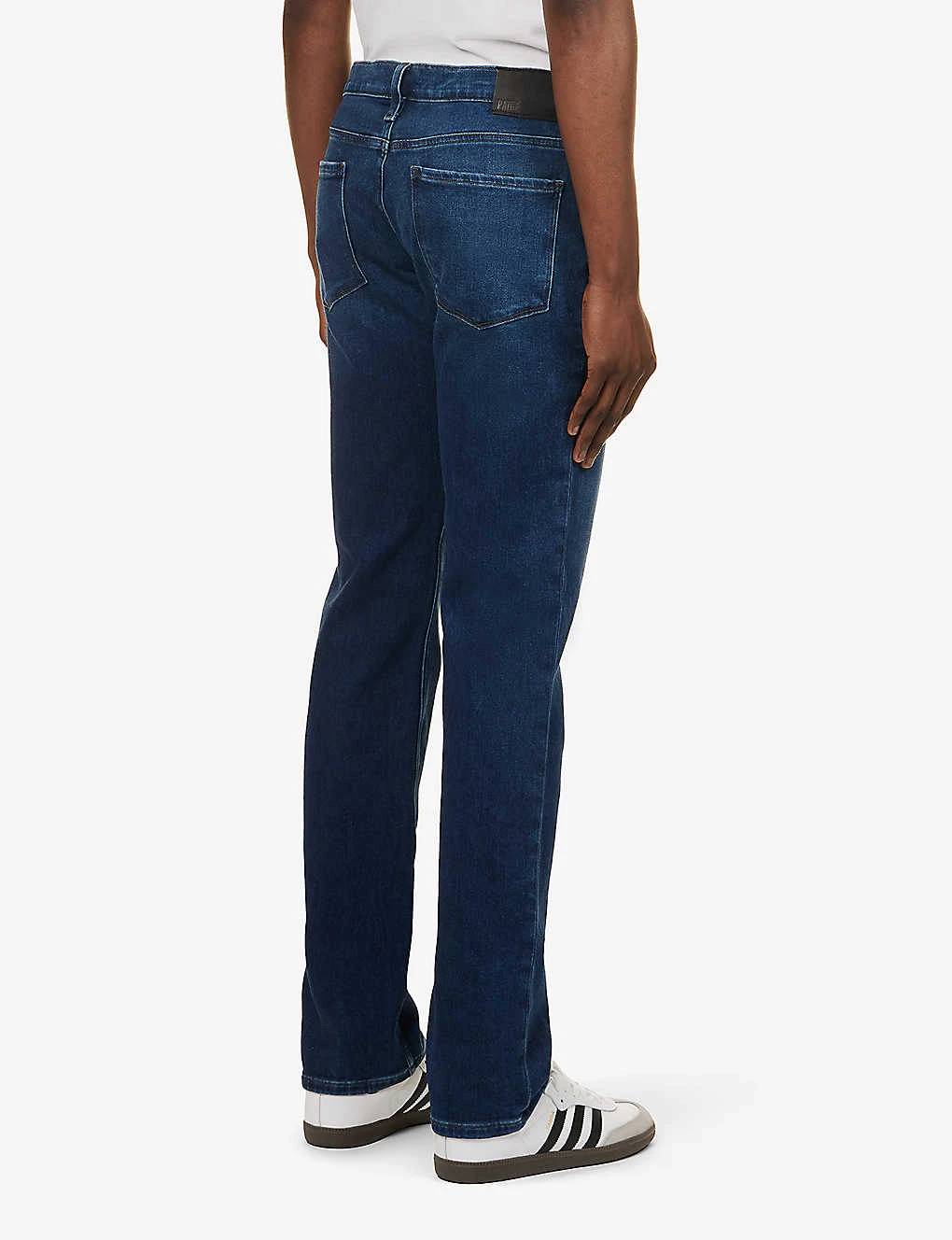 Paige Normandie Faded-wash Straight-fit Stretch-denim Jeans 6 Paige Normandie Faded-wash Straight-fit Stretch-denim Jeans - Image 4