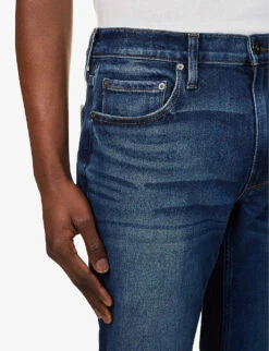 Paige Normandie Faded-wash Straight-fit Stretch-denim Jeans 12 Paige Normandie Faded-wash Straight-fit Stretch-denim Jeans -Gentlemen Style Shop R04148192 HARTWEG ALT04