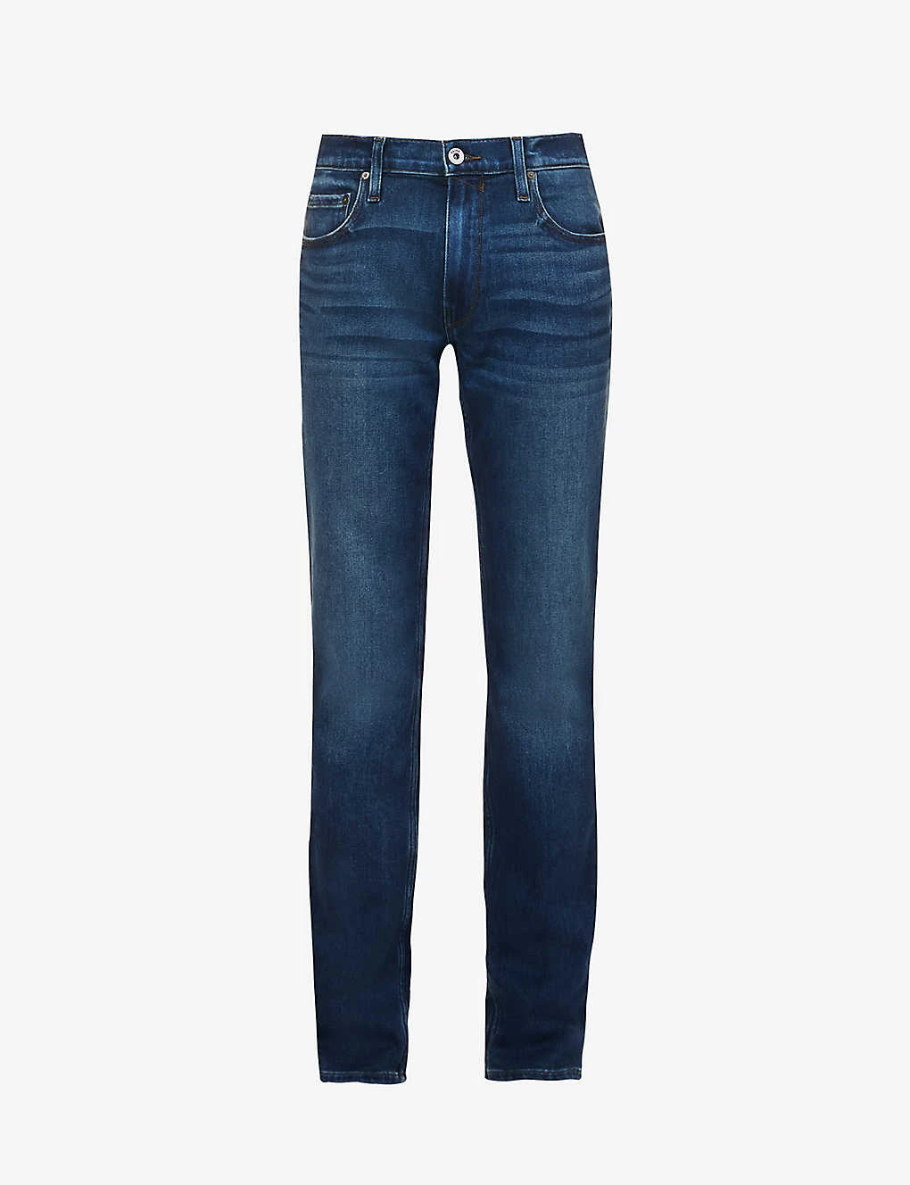 Paige Normandie Faded-wash Straight-fit Stretch-denim Jeans 3 Paige Normandie Faded-wash Straight-fit Stretch-denim Jeans