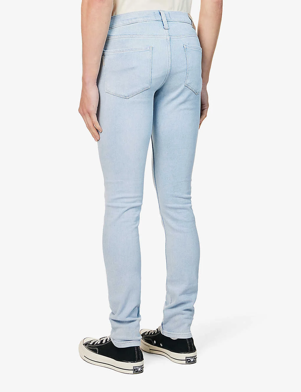 Paige Croft Faded-wash Skinny-fit Stretch-woven Jeans 6 Paige Croft Faded-wash Skinny-fit Stretch-woven Jeans - Image 4