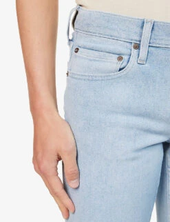 Paige Croft Faded-wash Skinny-fit Stretch-woven Jeans 13 Paige Croft Faded-wash Skinny-fit Stretch-woven Jeans -Gentlemen Style Shop R04148193 WOODFILL ALT04