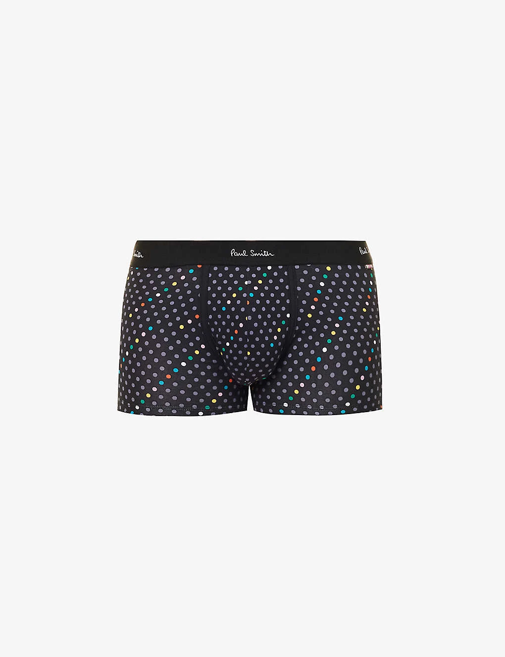 PAUL SMITH Polka-dot Mid-rise Organic Stretch-cotton Trunks 3 PAUL SMITH Polka-dot Mid-rise Organic Stretch-cotton Trunks