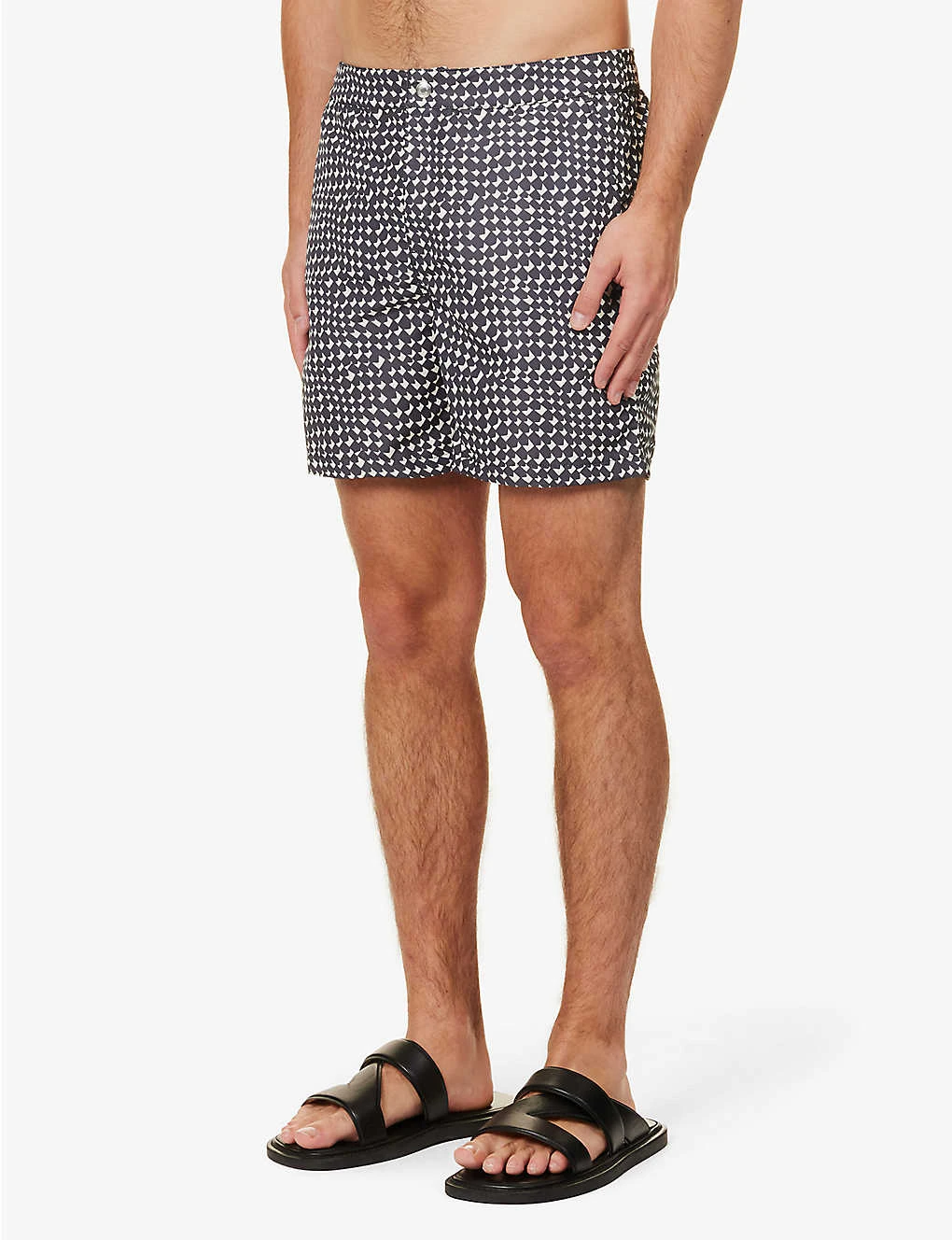 PAUL SMITH Checked Recycled-polyester-blend Swim Shorts 5 PAUL SMITH Checked Recycled-polyester-blend Swim Shorts - Image 3