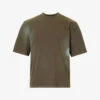 Faded-wash Boxy-fit Organic Cotton-jersey T-shirt -Gentlemen Style Shop R04149475 BRUNETTE M
