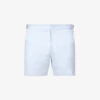 ORLEBAR BROWN Bulldog Stripe-print Regular-fit Woven Swim Shorts 2 ORLEBAR BROWN Bulldog Stripe-print Regular-fit Woven Swim Shorts -Gentlemen Style Shop R04150105 WHITELIGHTISLANDSKY M
