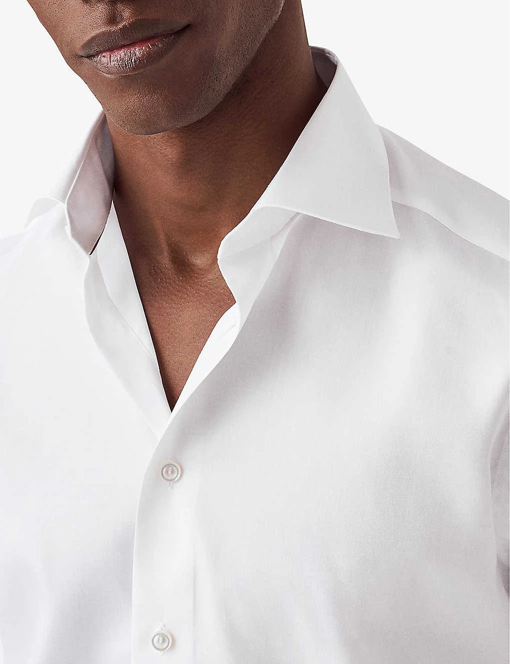 ETON Cutaway-collar Slim-fit Cotton-twill Shirt 6 ETON Cutaway-collar Slim-fit Cotton-twill Shirt - Image 4
