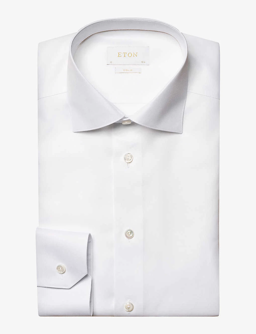 ETON Cutaway-collar Slim-fit Cotton-twill Shirt 8 ETON Cutaway-collar Slim-fit Cotton-twill Shirt - Image 6