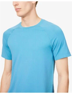 Lululemon Metal Vent Tech 2.0 Regular-fit Stretch-woven T-shirt -Gentlemen Style Shop R04153886 MINERALBLUETRUENAVY ALT04