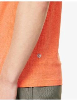 Lululemon Metal Vent Tech 2.0 Regular-fit Stretch-woven T-shirt 11 Lululemon Metal Vent Tech 2.0 Regular-fit Stretch-woven T-shirt -Gentlemen Style Shop R04153887 ORANGECORAL ALT04