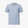 Lululemon Evolution Regular-fit Recycled-polyester-blend Polo Shirt -Gentlemen Style Shop R04153889 IRONBLUE M