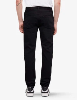 THE KOOPLES Straight-leg Regular-fit Stretch-denim Jeans 9 THE KOOPLES Straight-leg Regular-fit Stretch-denim Jeans -Gentlemen Style Shop R04154634 BLA04 ALT03