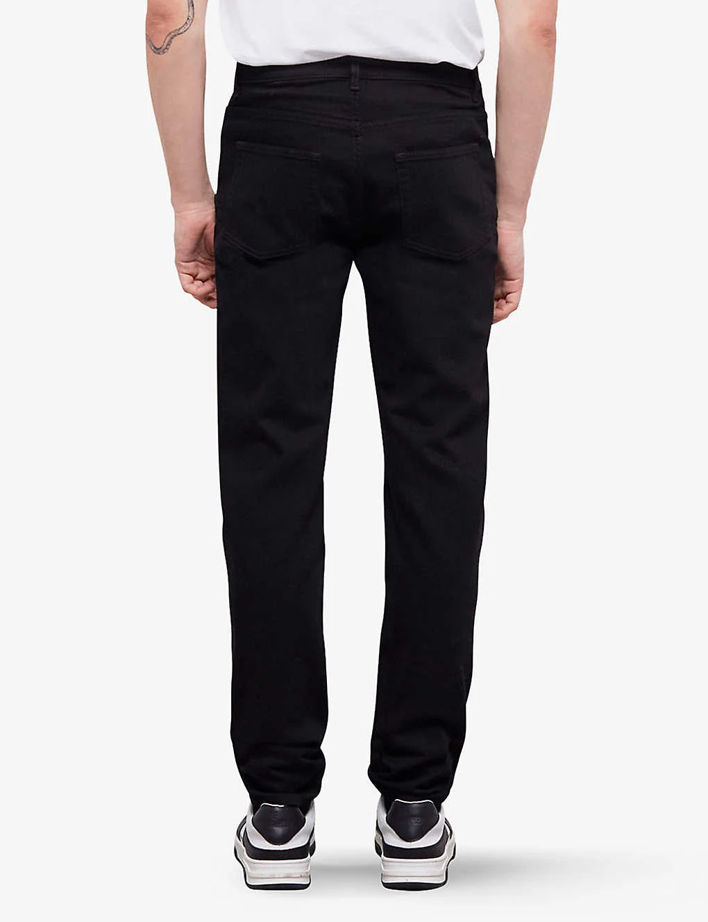 THE KOOPLES Straight-leg Regular-fit Stretch-denim Jeans 6 THE KOOPLES Straight-leg Regular-fit Stretch-denim Jeans - Image 4