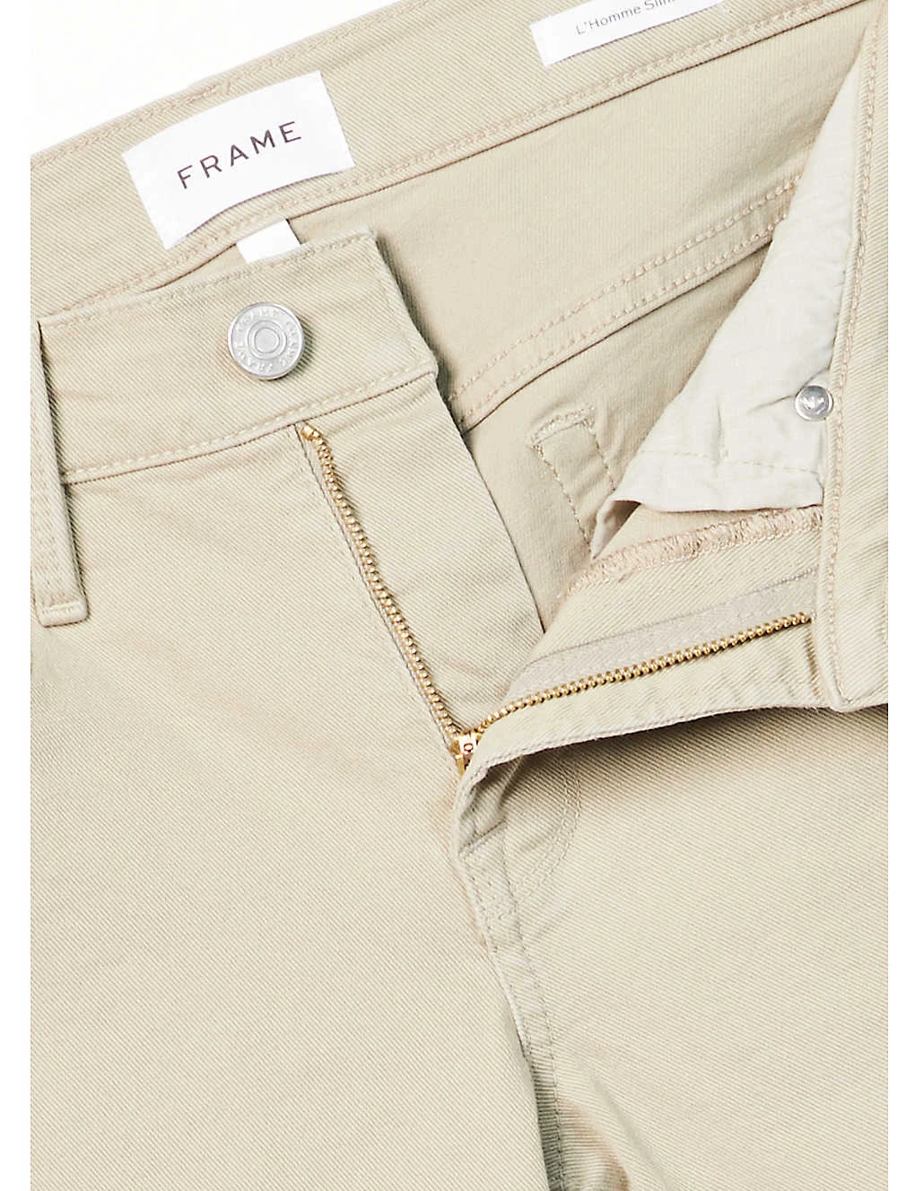 FRAME L'homme Slim-fit Tapered Stretch-organic Denim Jeans 9 FRAME L'homme Slim-fit Tapered Stretch-organic Denim Jeans - Image 7