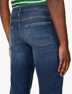 FRAME Straight Faded-wash Straight-leg Regular-fit Denim-blend Jean -Gentlemen Style Shop R04157963 DAXTON ALT05