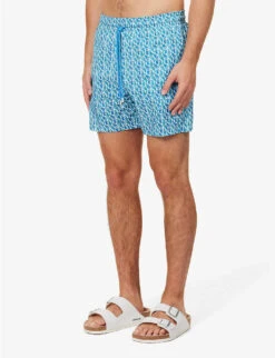 Vilebrequin Micro Lobster-print Recycled-polyester Swim Shorts -Gentlemen Style Shop R04159187 THALASSA ALT02