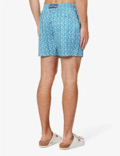 Vilebrequin Micro Lobster-print Recycled-polyester Swim Shorts -Gentlemen Style Shop R04159187 THALASSA ALT03