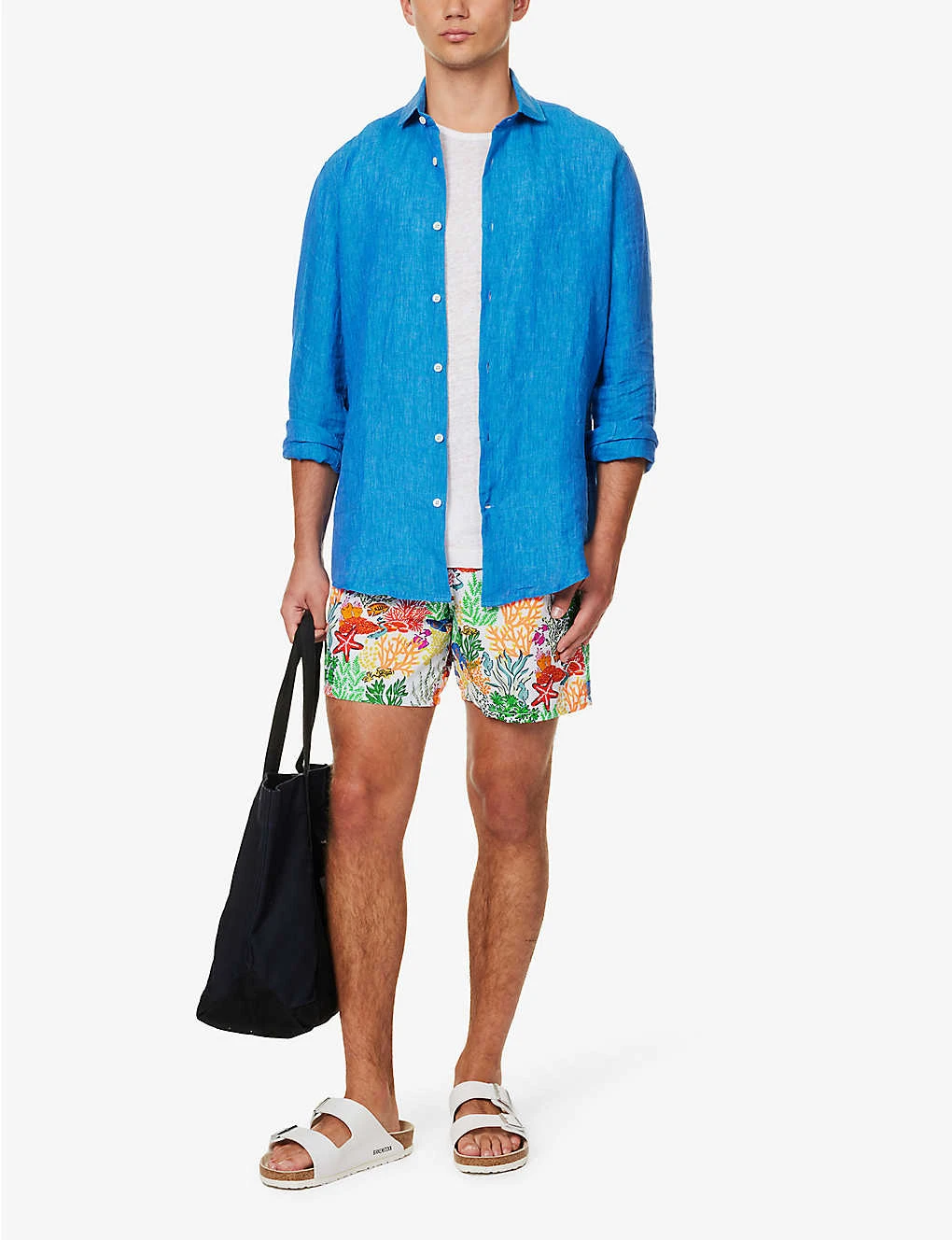 Vilebrequin Marine-print Recycled-polyamide Swim Shorts 4 Vilebrequin Marine-print Recycled-polyamide Swim Shorts - Image 2