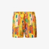 Vilebrequin Sunny Abstract-print Stretch-recycled-polyamide Swim Shorts -Gentlemen Style Shop R04159192 SOLEIL M