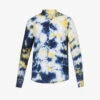 Vilebrequin Tie-dye Regular-fit Linen Shirt -Gentlemen Style Shop R04159195 BLEUMARINE M