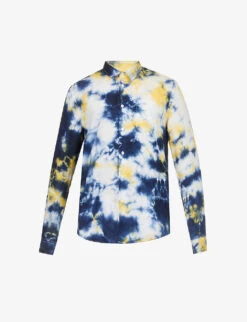 Vilebrequin Tie-dye Regular-fit Linen Shirt