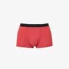 HANRO Mid-rise Stretch-woven Boxer Briefs -Gentlemen Style Shop R04160663 AMARANTH M