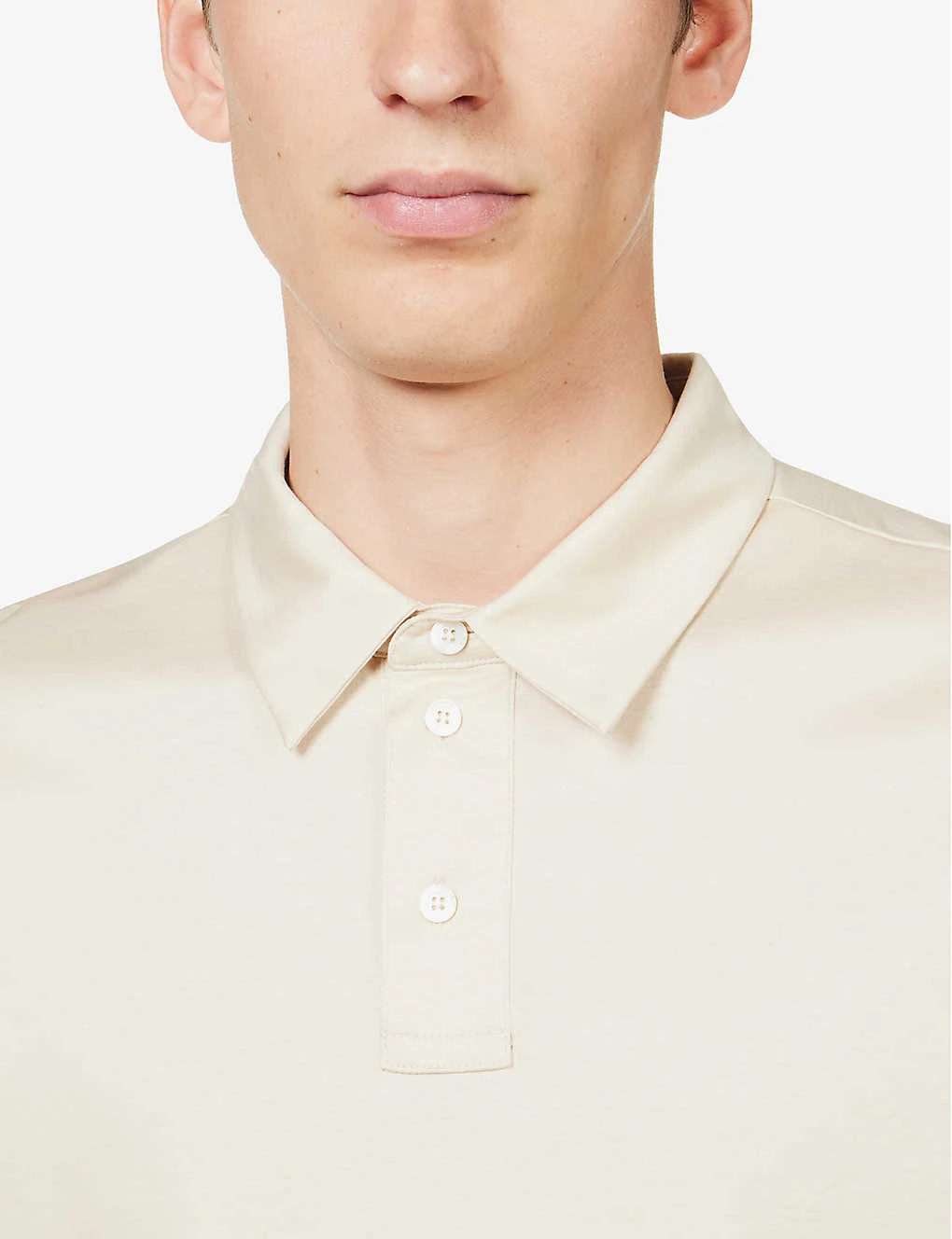 Branded-patch Short-sleeved Cotton-jersey Polo Shirt 7 Branded-patch Short-sleeved Cotton-jersey Polo Shirt - Image 5