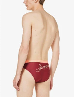 Speedo 7cm Logo-embroidered Swim Briefs -Gentlemen Style Shop R04163350 OXBLOODSOFTCORAL ALT03