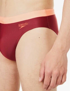 Speedo 7cm Logo-embroidered Swim Briefs -Gentlemen Style Shop R04163350 OXBLOODSOFTCORAL ALT04