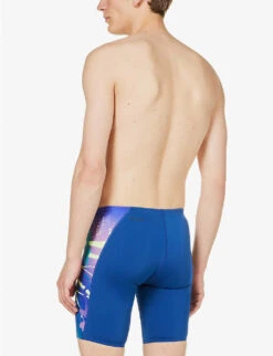 Speedo Jammer Abstract-print Swim Shorts 10 Speedo Jammer Abstract-print Swim Shorts -Gentlemen Style Shop R04163361 AMMONITELILACZESTAQU ALT03