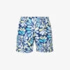 Speedo Watershort 40cm Abstract-print Recycled-polyester Swim Shorts 2 Speedo Watershort 40cm Abstract-print Recycled-polyester Swim Shorts -Gentlemen Style Shop R04163365 BLUEAQUWHITESPRITZ M