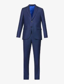PAUL SMITH Dot Single-breasted Regular-fit Wool Suit