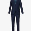 PAUL SMITH Single-breasted Slim-fit Wool Suit -Gentlemen Style Shop R04165091 VERYDARKNAVY M