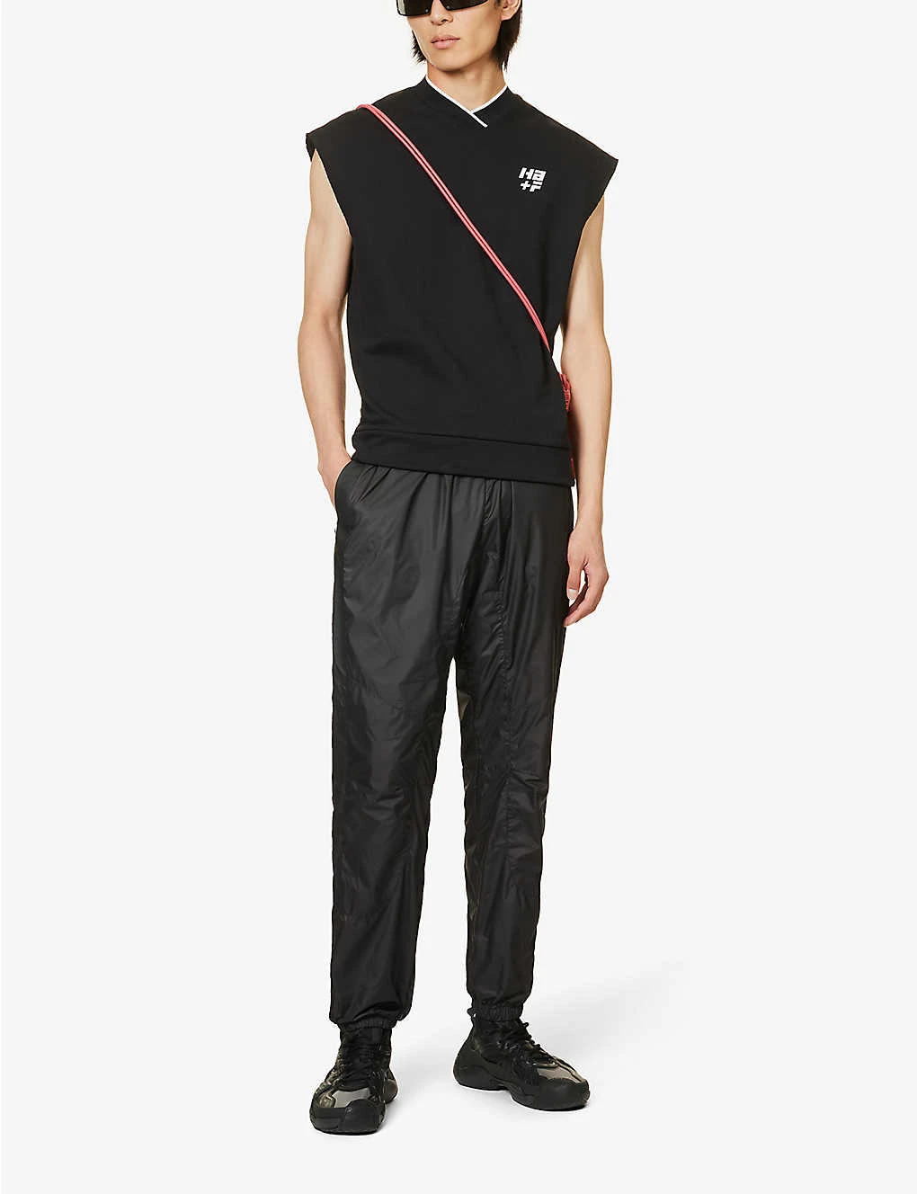 Brand-print Sleeveless Cotton-jersey Top 4 Brand-print Sleeveless Cotton-jersey Top - Image 2