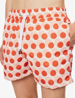 Graphic-print Recycled-polyester Swim Shorts 11 Graphic-print Recycled-polyester Swim Shorts -Gentlemen Style Shop R04167456 PAPRIKA ALT04