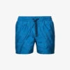 Geometric-print Regular-fit Swim Shorts 2 Geometric-print Regular-fit Swim Shorts -Gentlemen Style Shop R04167462 LAKEBLUE M