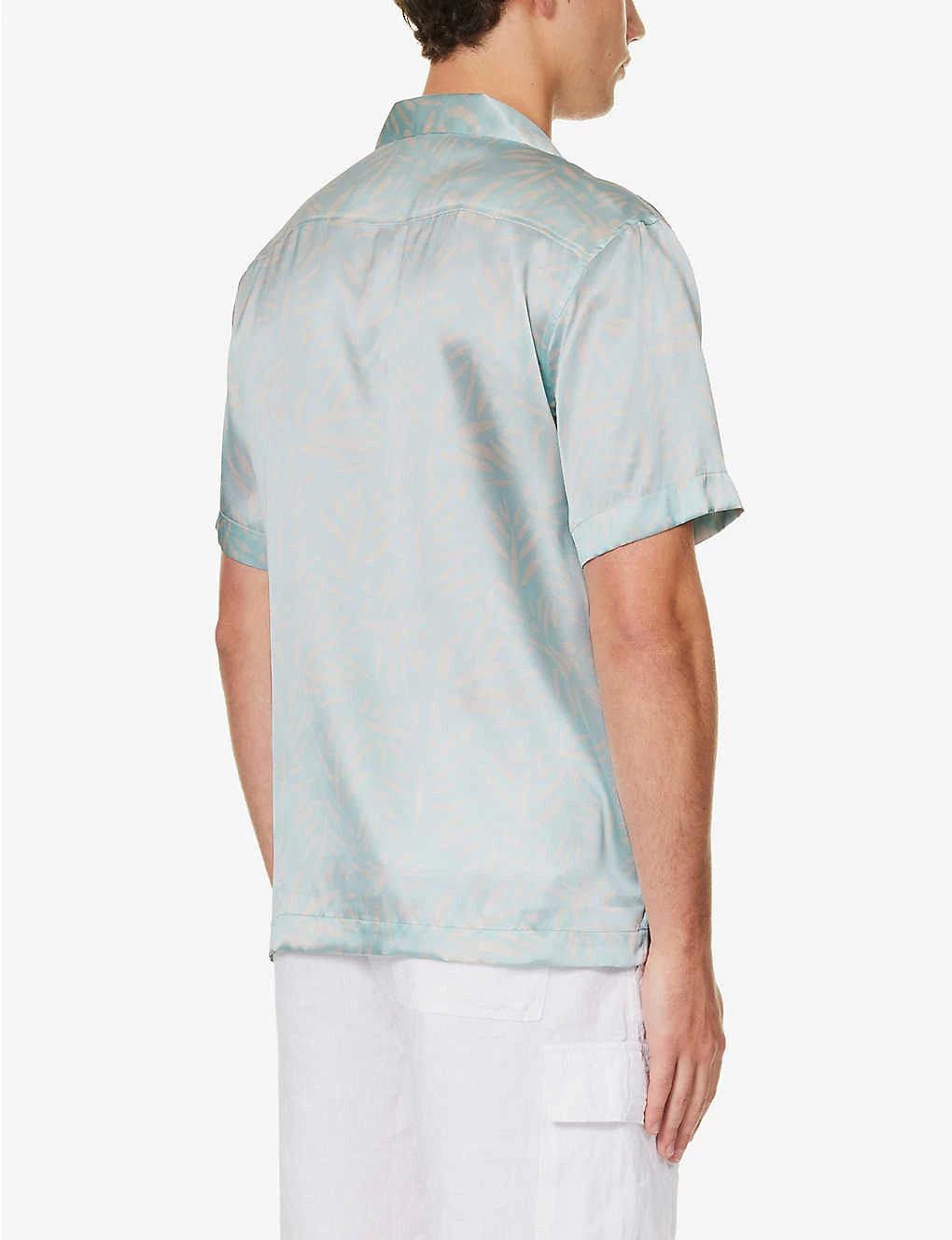 Abstract Roberto Graphic-print Relaxed-fit Silk Shirt 6 Abstract Roberto Graphic-print Relaxed-fit Silk Shirt - Image 4