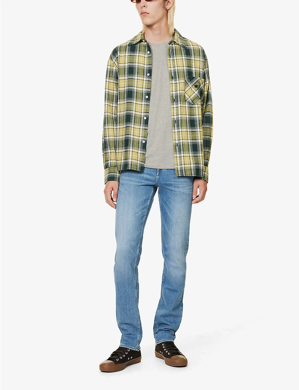 7 For All Mankind Luxe Performance Crewneck Regular-fit Stretch-cotton Jersey T-shirt 4 7 For All Mankind Luxe Performance Crewneck Regular-fit Stretch-cotton Jersey T-shirt - Image 2