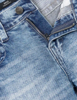 True Religion Rocco Faded-wash Brand-embroidered Skinny Stretch-cotton Jeans 15 True Religion Rocco Faded-wash Brand-embroidered Skinny Stretch-cotton Jeans -Gentlemen Style Shop R04168112 TORRENTIALMEDIUMWASH ALT06