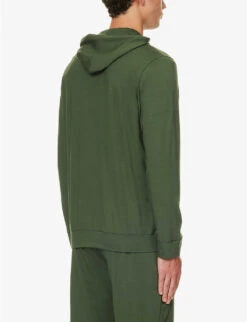 Basel Relaxed-fit Stretch-woven Hoody -Gentlemen Style Shop R04170074 GREEN ALT02