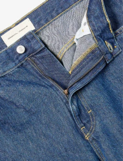 Wide-leg Mid-rise Organic-cotton And Recycled-cotton Denim Jeans -Gentlemen Style Shop R04171486 BLUE2WEEKS ALT06