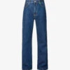 Wide-leg Mid-rise Organic-cotton And Recycled-cotton Denim Jeans