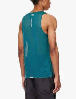 Pressio Elite Singlet Scoop-neck Recycled-polyester Top 10 Pressio Elite Singlet Scoop-neck Recycled-polyester Top -Gentlemen Style Shop R04172896 SPRUCE ALT03