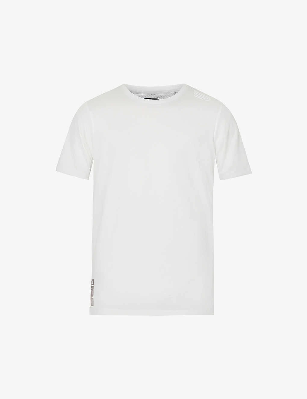 Pressio Core Brand-print Recycled-polyester T-shirt 3 Pressio Core Brand-print Recycled-polyester T-shirt