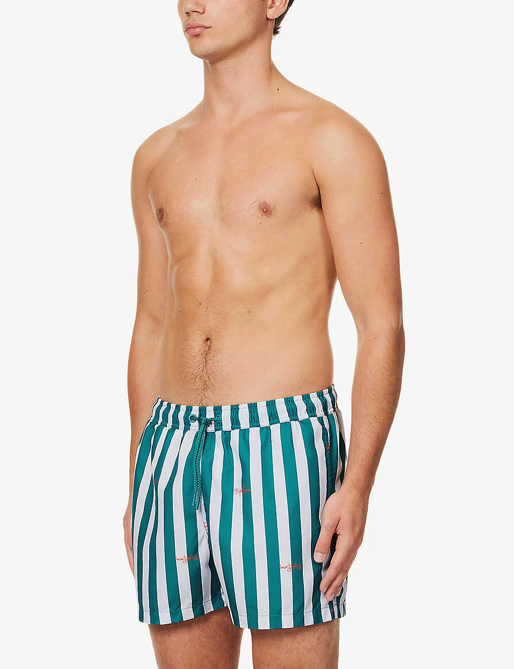 Bjorn Borg Print Striped Swim Shorts 5 Bjorn Borg Print Striped Swim Shorts - Image 3