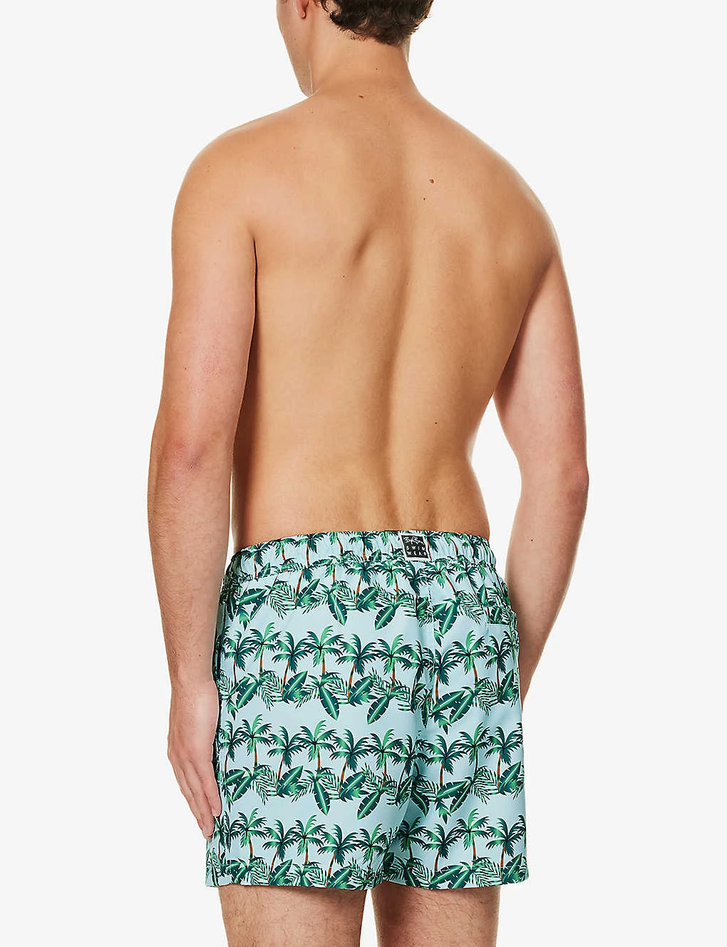 Bjorn Borg Print Graphic-pattern Elasticated Waistband Regular-fit Swim Shorts 6 Bjorn Borg Print Graphic-pattern Elasticated Waistband Regular-fit Swim Shorts - Image 4