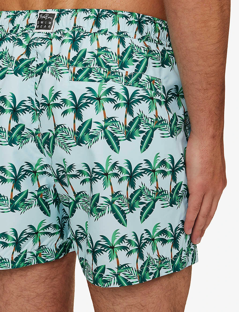 Bjorn Borg Print Graphic-pattern Elasticated Waistband Regular-fit Swim Shorts 7 Bjorn Borg Print Graphic-pattern Elasticated Waistband Regular-fit Swim Shorts - Image 5