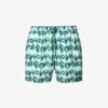 Bjorn Borg Print Graphic-pattern Elasticated Waistband Regular-fit Swim Shorts 2 Bjorn Borg Print Graphic-pattern Elasticated Waistband Regular-fit Swim Shorts -Gentlemen Style Shop R04172924 SKYBLUEGREEN M