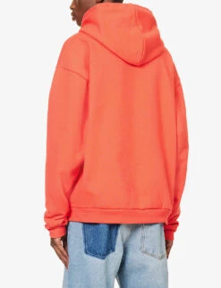 Brand-patch Regular-fit Cotton-jersey Hoody 10 Brand-patch Regular-fit Cotton-jersey Hoody -Gentlemen Style Shop R04173422 INFRARED ALT03